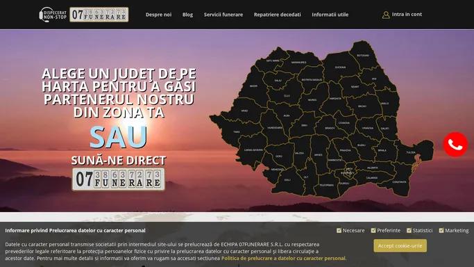 Alege instant Servicii Funerare Complete. Toate Orasele din Romania