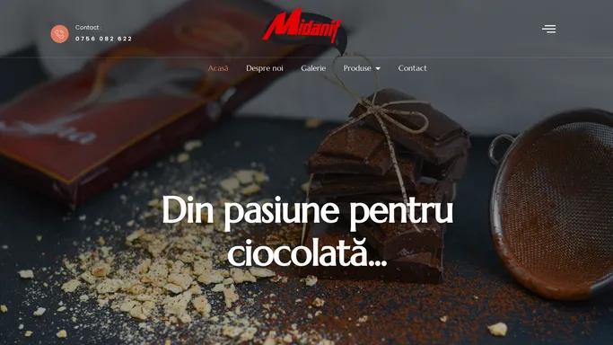 midanif.ro – Creme, Cuverturi, Glazuri, Cornete si vafe