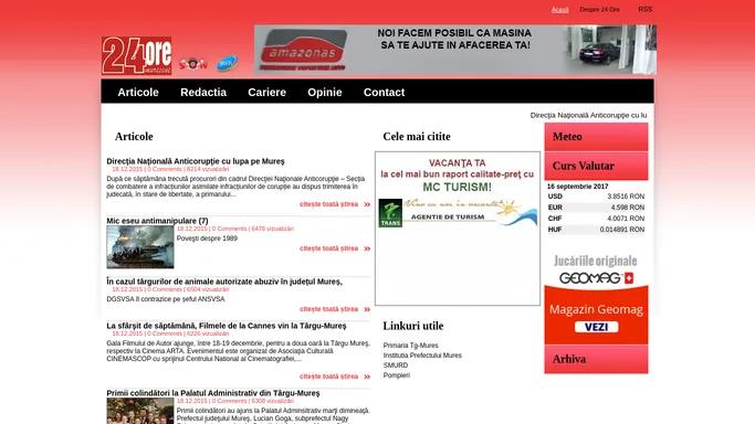 Acasa: 24 Ore Muresene