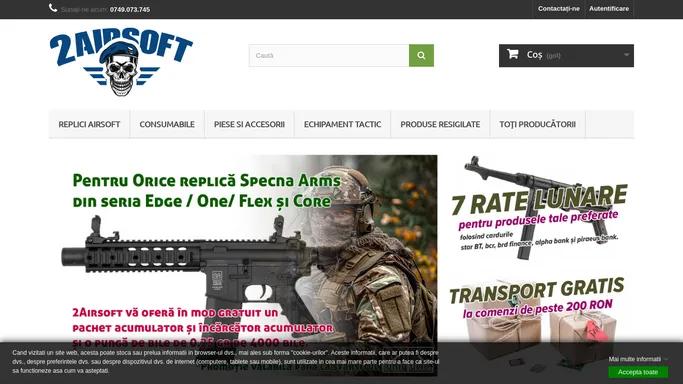 2Airsoft: Arme, Pistoale, Echipamente Tactice si Service pentru Airsoft! - 2AirSoft