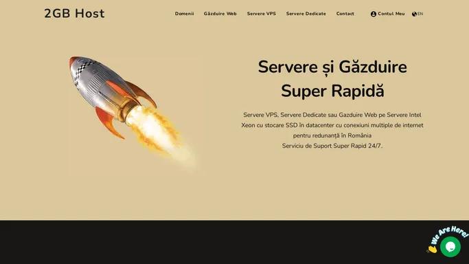 ✔️ Servere VPS, Servere Dedicate, Gazduire Web, Domenii - 2GB.Ro