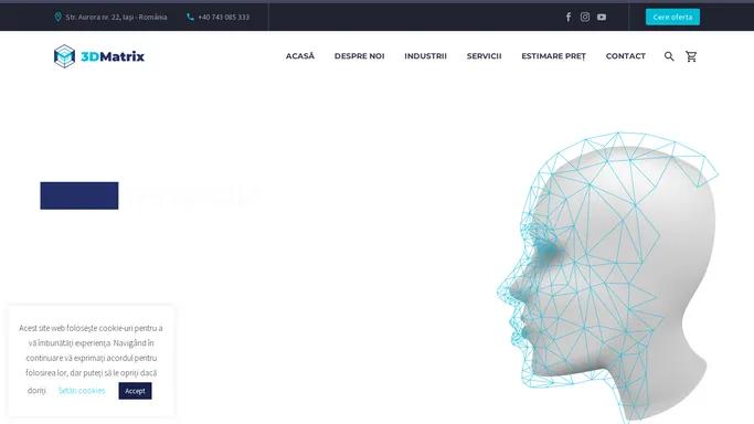 Acasa | Servicii de Printare 3D | 3D Matrix