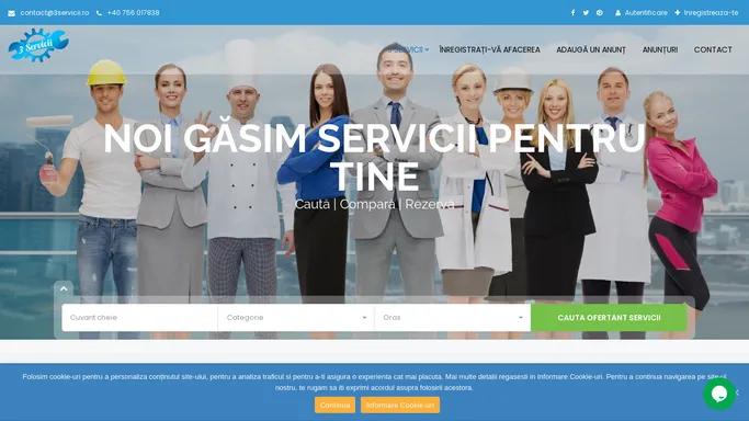 3 Servicii - Marketplace de servicii si afaceri locale