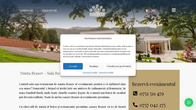 Sala & Restaurant nunta Brasov - Locatie evenimente & botez ⭐️