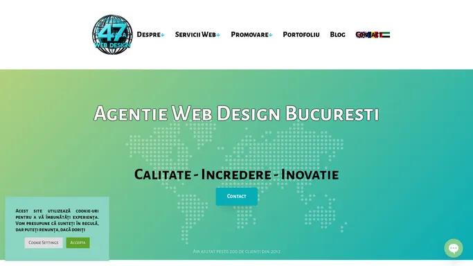 Agentie Web Design Bucuresti - Creare Website si Promovare