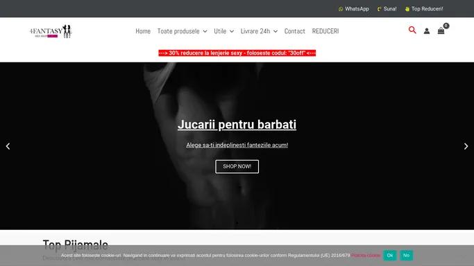 Sex shop online Iasi. Vibratoare, dildouri, lenjerie sexy, inele... 4fantasy.ro