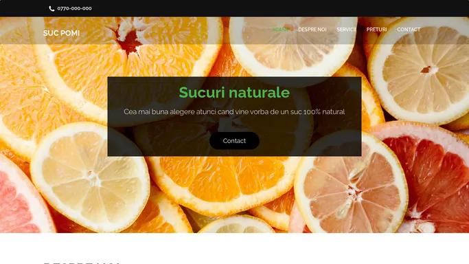 Sucuri naturale
