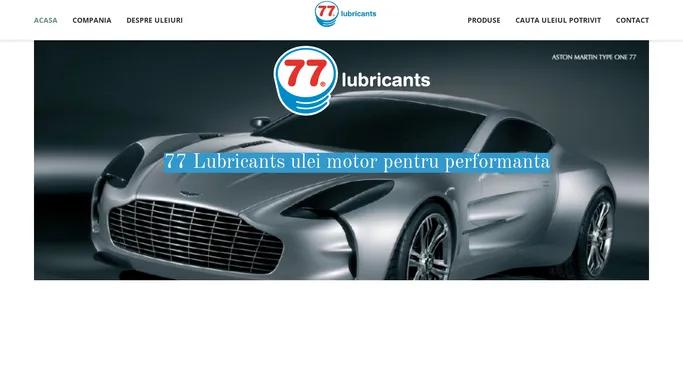 Delivery Center - 77 Lubricants | Delivery Center SRL