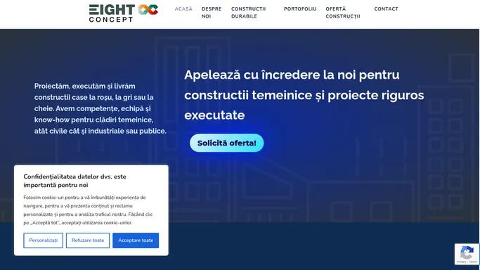 Constructii case - constructii civile - publice- industriale- Eight Concept