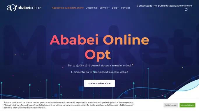 Agentie de publicitate online - Ababei Online