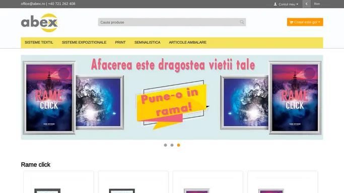 abex.ro - Magazin online de Print si Semnalistica
