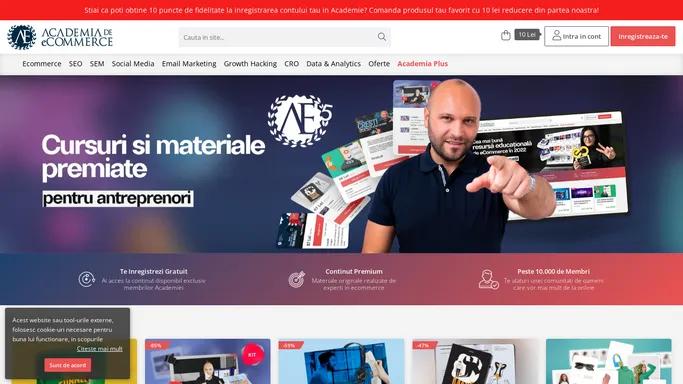 Cursuri Marketing Online - Inscrie-te Gratuit in Academia de eCommerce