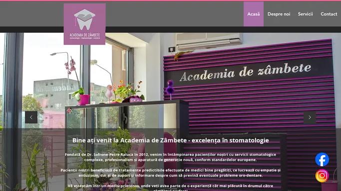 Academia de zambete