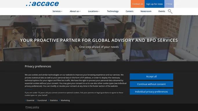 Accace - Global Advisory and BPO Services