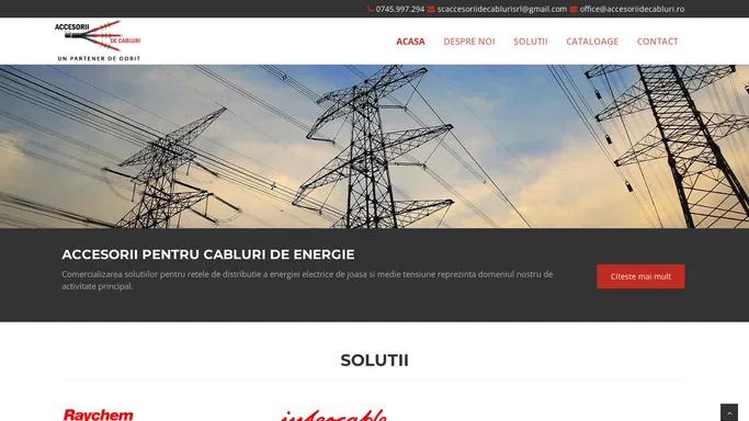 Accesorii de cabluri - Accesorii pentru cabluri de energie