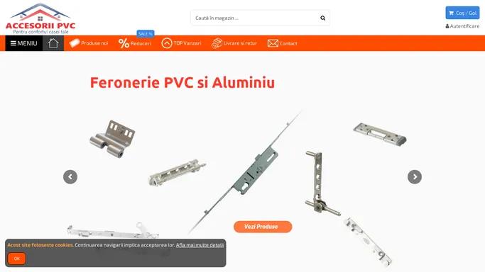 Magazin online accesorii tamplarie PVC si Aluminiu - accesoriipvc.ro