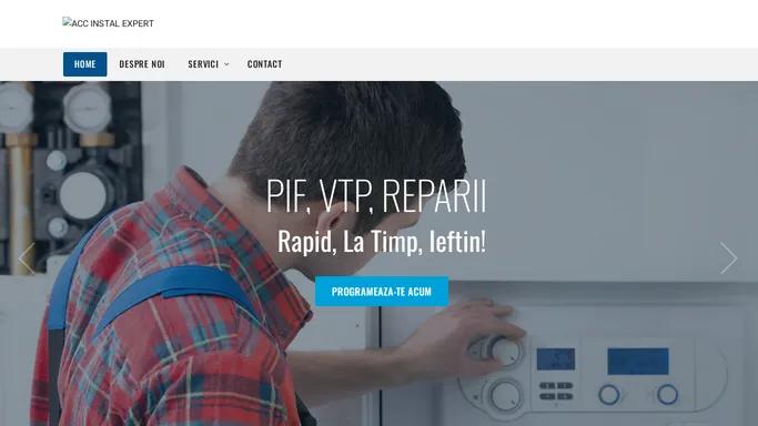 ACC INSTAL EXPERT – Expertul tau in instalatii