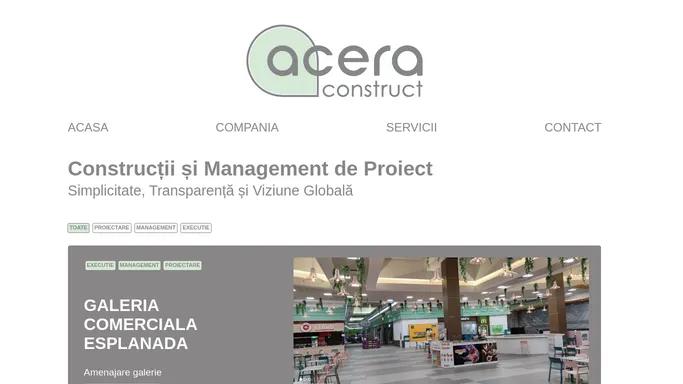 Acera | Construction Company