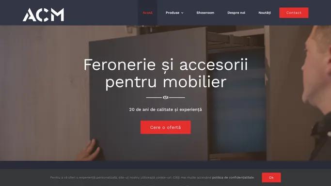 ACM Grup - Feronerie si accesorii pentru mobilier Hettich