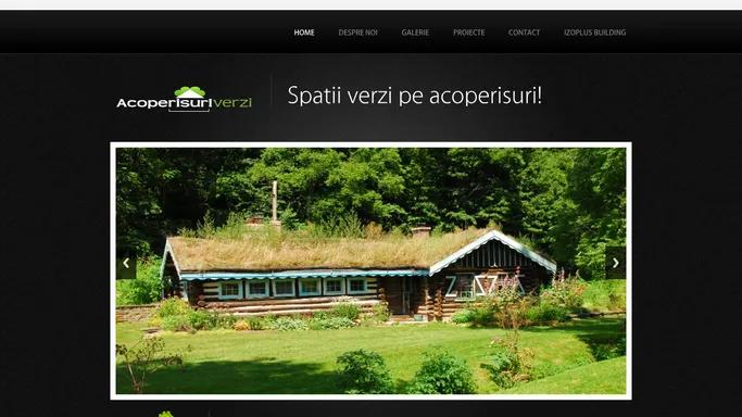 Acoperisuri Terase Verzi