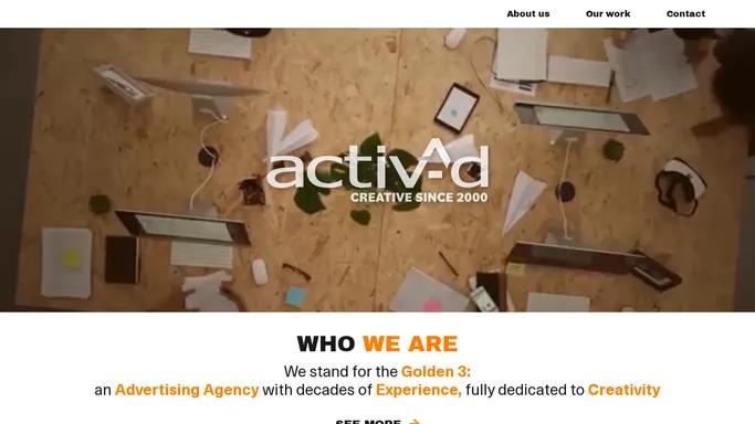 ActivAd – Creative since 2000