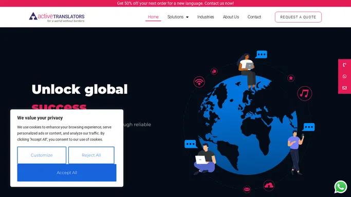 Active Translators | International Translation Agency