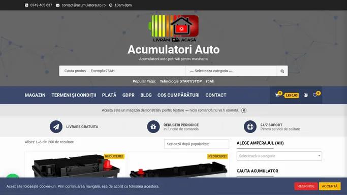 | Acumulatori Auto