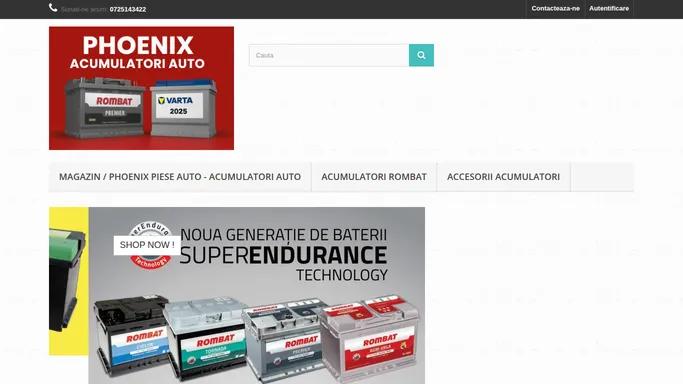 Acumulatori auto Phoenix automobile expert - S.C. PHOENIX PIESE AUTO S.R. L