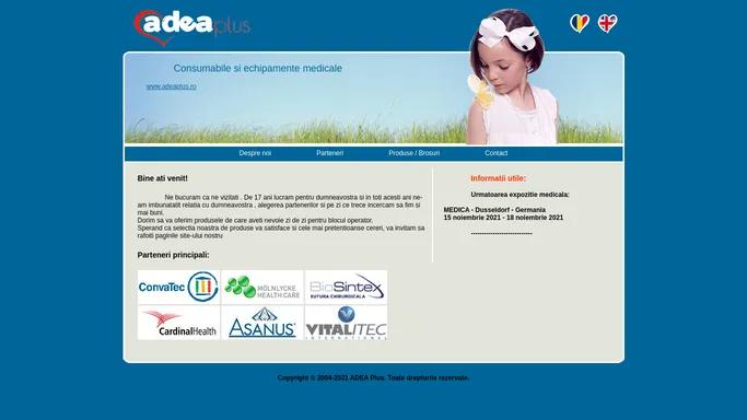 ADEA PLUS - Distribuitor consumabile si echipament medicale