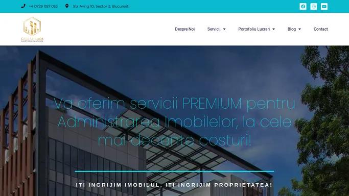 Administrare imobile / asociatii de proprietari / bloc - Bucuresti si Ilfov