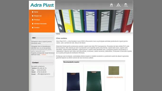 Adraplast - clipboard-uri, coperti, mape, biblioraft-uri