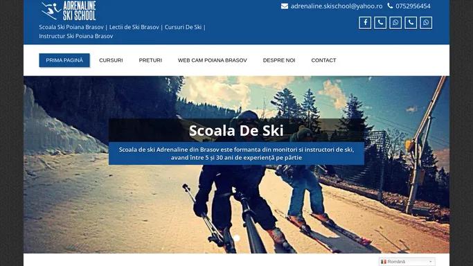 Adrenaline Ski School - Scoala Ski Brasov