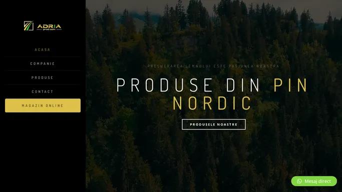Produse Pin Nordic si Frasin - Dusumea - Lambriu - Pergola