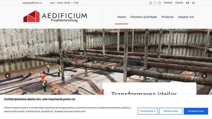 Home - Aedificium Projektentwicklung