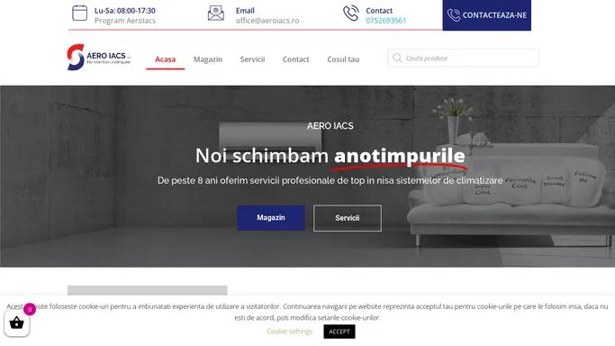 Aero Iacs | Montaj Aer Conditionat | Magazin Sisteme Climatizare