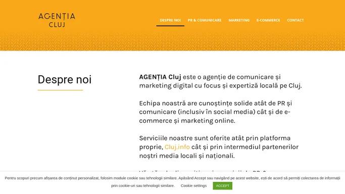 AGENTIA Cluj - Agentie de comunicare si marketing digital cu focus pe Cluj