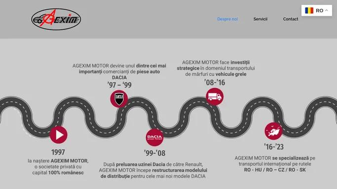 Despre noi - Agexim Motor