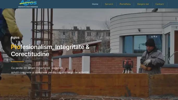 Agios – Constructii Civile si Industriale