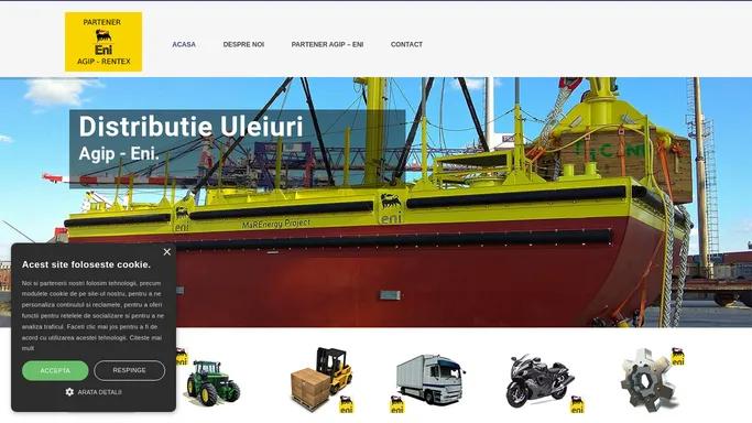 Rentex – Distributie uleiuri AGIP – ENI