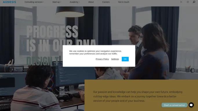 Management and Business Consulting — AGNESIS
