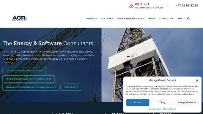 Energy Consultancy, Resourcing and Software - AGR : AGR