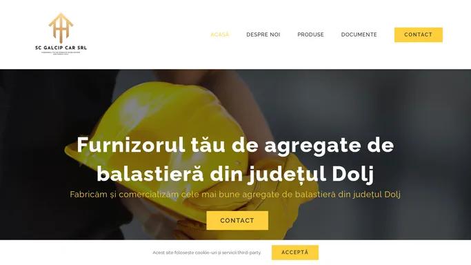 Agregate Dolj – SC GALCIP CAR SRL