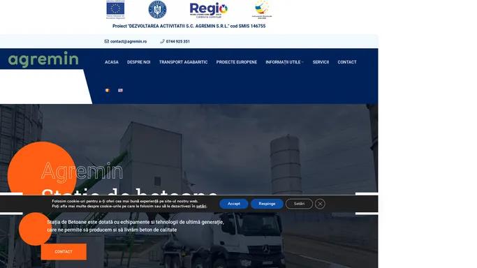 Agremin | Balastiera Suceava, Radauti, Botosani | Agregate