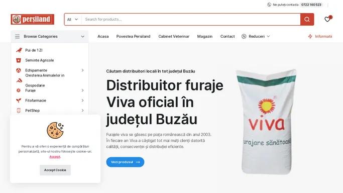 Persiland – Magazinul Fermierului – Magazinul Fermierului, Depozit Furaje Buzau