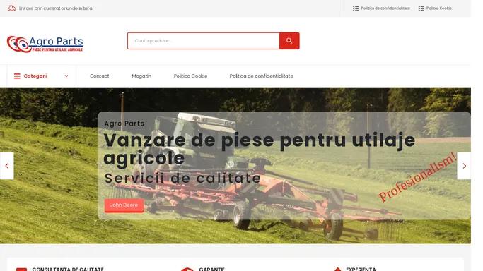 AGRO PARTS – Piese pentru utilaje agricole