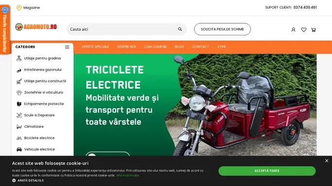 Motosape si motocoase de vanzare online