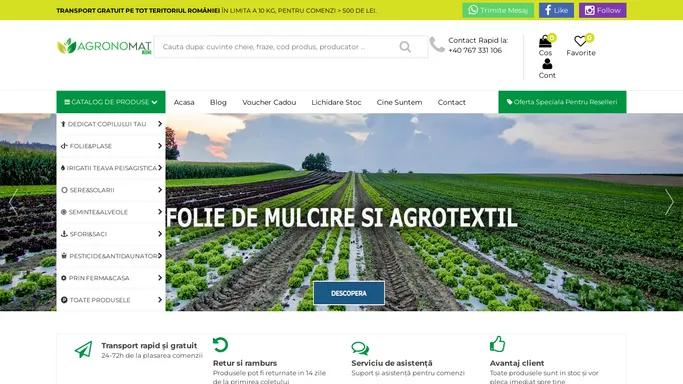 Welcome to AGRONOMAT.RO | AGRONOMAT.RO