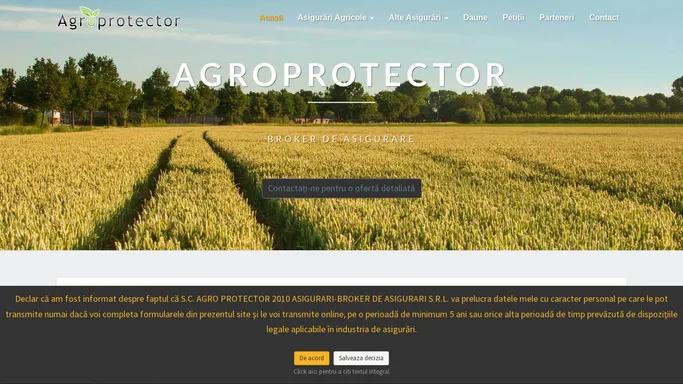 Agroprotector – BROKER DE ASIGURARE