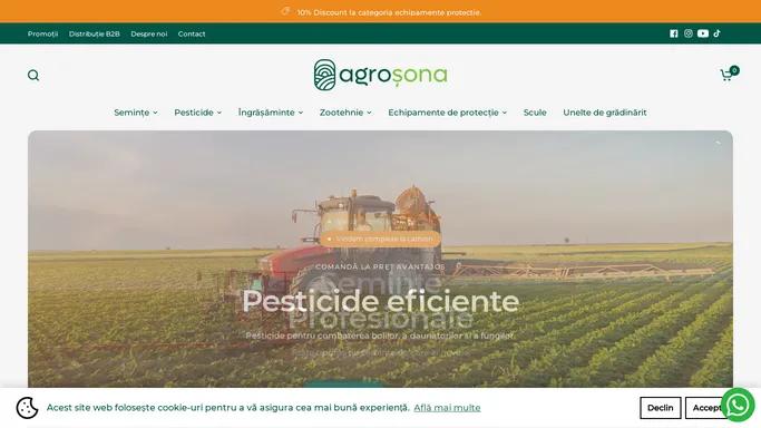 Magazin agricol online - Magazin Agricultura - Agrosona