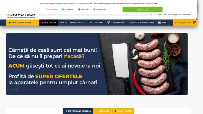 Agrotech - Scule, unelte si utilaje